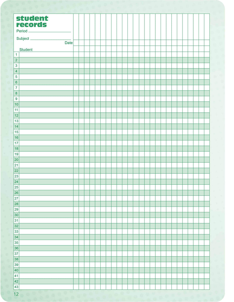 Standard Large Format Teacher Planner